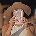 iPhone 7 Plus Case, iPhone 7 Plus Wallet Case, ZVEdeng iPhone 8 Plus Wallet Case, iPhone 8 Plus 7 Plus Case with Card Holder for Women Shockproof Leather Protective Cover-Rose Gold