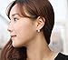 Womens 8-9mm Freshwater Pearl Diamond Stud Earrings 925 Sterling Silver Color White