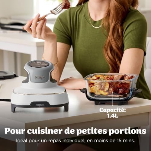 CRISPi Air Fryer Design Compact 4 en 1, bols 3,8 ou 1,4L FN102EU