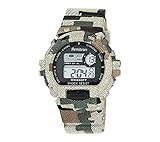 Armitron Men's 46mm Camouflage Digital Chronograph Resin Strap Watch