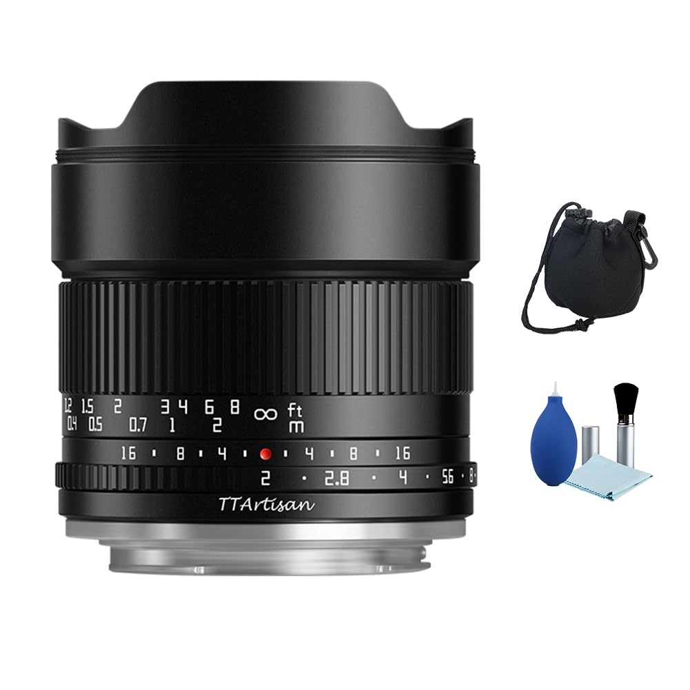 Photo 1 of TTArtisan 10mm F2 APS-C Fisheye 105° Wide Angle Manual Lens for Panasonic for Olympus M4/3 Mft Micro Four Thirds Cameras GH GF series EM10II EM10III PENF,etc.