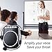 Zoweetek Portable Rechargeable Mini Voice Amplifier with Wired Microphone Headset and Waistband for Teachers, Tour Guides, Coacher, Singing, Training and Presentation (S308-Black)