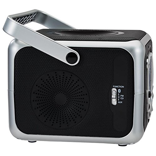 Jensen CD555 Black Limited Edtion Portable Bluetooth Music System with