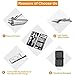 Teamkio Manicure Pedicure Set Nail Clippers Travel Hygiene Kit Stainless Steel Nail Cutter Care Set Scissor Tweezer Knife Ear Pick Utility Tools Grooming Kits with Leather Case 18 in 1 pcs (Black)