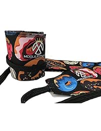 Mogul Fitness entrenamiento de fuerza muñequeras utilizar para entrenamiento de Cross, ajuste pesas olímpicas, correas de levantamiento de peso, entrenamiento de fuerza, levantamiento de potencia, 9 diferentes variaciones.