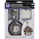 Wilton Skeleton Cupcake Combo Pack, # 415-7081- Discontinued By Manufacturer