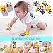 leoyoubei Baby Socks Toys Wrist Rattles and Foot Finders Multicolor 4 pack