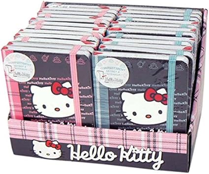 HELLO KITTY LIBRETA CON GOMA COLOR AZUL: Amazon.es: Oficina y papelería