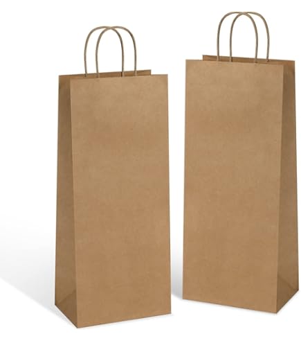Saco De Papel, Bolsa De Papel, Manualidades, Marrón Y Blanco