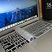 Valawy Silicone Ultrathin Keyboard Cover for MacBook Pro 13-Inch/15-Inch/17-Inch (with or without Retina Display), iMac and MacBook Air 13-Inch, Transparent
