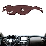 Leather Dashboard Cover Compatible with Infiniti FX