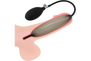 Penis Plug Urethral Plug Inflatable Penis Sound - Rechargeable Vibrating Stimulator with Inflatable Sleeve and Multiple Smoot