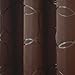 ECLIPSE Meridian Modern Blackout Thermal Grommet Window Curtain for Bedroom or Living Room (Single Panel), 42