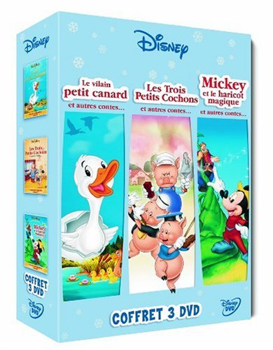 Contes Et Légendes - Coffret - Les Trois Petits Cochons + Mickey Et Le Haricot Magique + Le Vilain Petit Canard