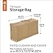 Classic Accessories Terrazzo Water-Resistant 45.5 Inch Patio Cushion and Cover Storage Bag,, Patio Furniture Covers