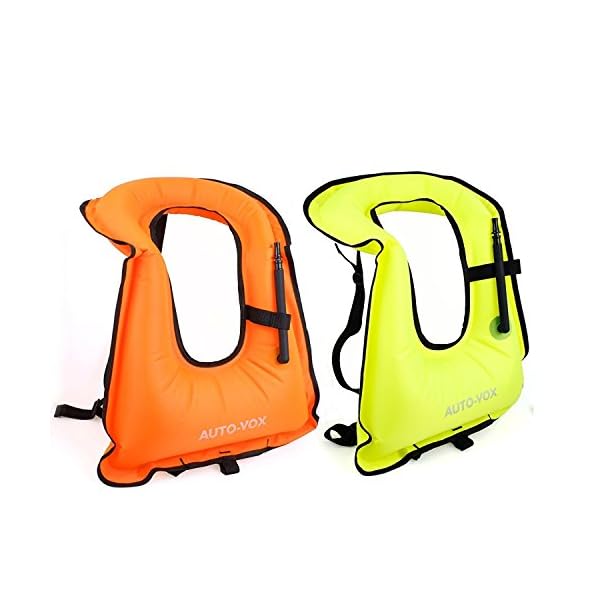 Auto-Vox-Adult-Portable-Inflatable-Snorkeling-Diving-Vest-for-Water-safety