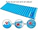 WACOOL Ultralight Inflatable Sleeping Pad Mat Air Mattress - Ultra-Compact for Backpacking, Camping, Travel, Air-Support Cells Design (Large)