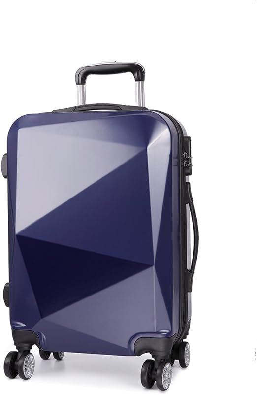 Kono Luggage Suitcase Trolley Case Hard Shell 4 Wheel Spinner Holiday