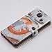 Unique BB-8 Droid Pattern Leather Wallet Credit Card Holder Pouch Flip Stand Case Cover For Apple iphone 5 5S SE