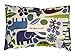 The Diaper Clutch - Blue Zoo