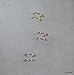 123) Tiny Double Lines Ear Cuff For Upper Cartilage, Sterling Silver, 14k Gold Filled, etc.