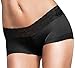 Maidenform Women's Dream with Lace Boyshort, Black, 5