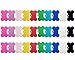 yiwoo 30 PCS Blank Dog Tags，Pet ID Tag Bone Shape, Aluminum Alloy for Dogs and Cats Pet ID Tag(38mm)