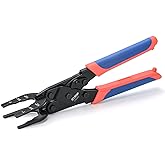 iCrimp Push-to-Connect,Push-fit Disconnect Clamp Tool for Brass-Push Fittings Removing,Multi-size Combination 1/2",3/4",1"-CR