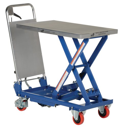 Vestil CART-400 Hydraulic Elevating Cart, 400 lbs Capacity, 27-5/8