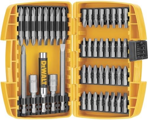 Dewalt Screwdriver Bit Set With Tough Case 45-Piece (Dw2166)