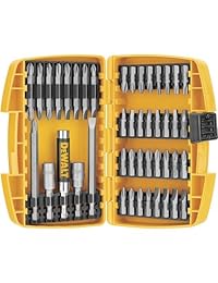 Juego de 45 destornilladores DeWalt DW2166 con funda rígida