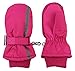 N'Ice Caps Kids Waterproof Snow Mittens Cold Weather Thinsulate Insulated (Fuchsia Reflector, 5-6 Years)