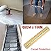 Carpet Protection Film, PE Carpet Shield for Runner Floor Stairs Heavy Duty Puncture & Water Resistant - 23