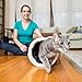 Easyology Premium Cat Tunnel - Interactive Cat Tube Toy with Crinkle Sound - Best Cat Tunnels for Indoor Cats - Fun Kitty Tunnel for Hiding - Collapsible