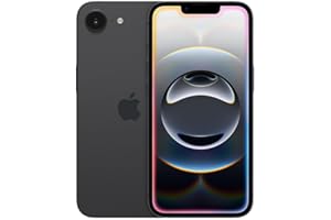 Apple iPhone 16e, 128GB, eSIM, Black - Unlocked (Renewed)