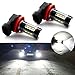 Botepon H11 H8 H9 LED Bulb for Fog Light or DRL, 2000Lumens Extremely Bright 3030 16-SMD Led Bulb 12V 24V (Pack of 2)