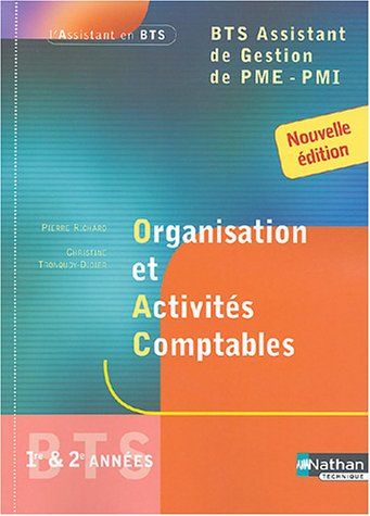 Organisation et activités comptables
