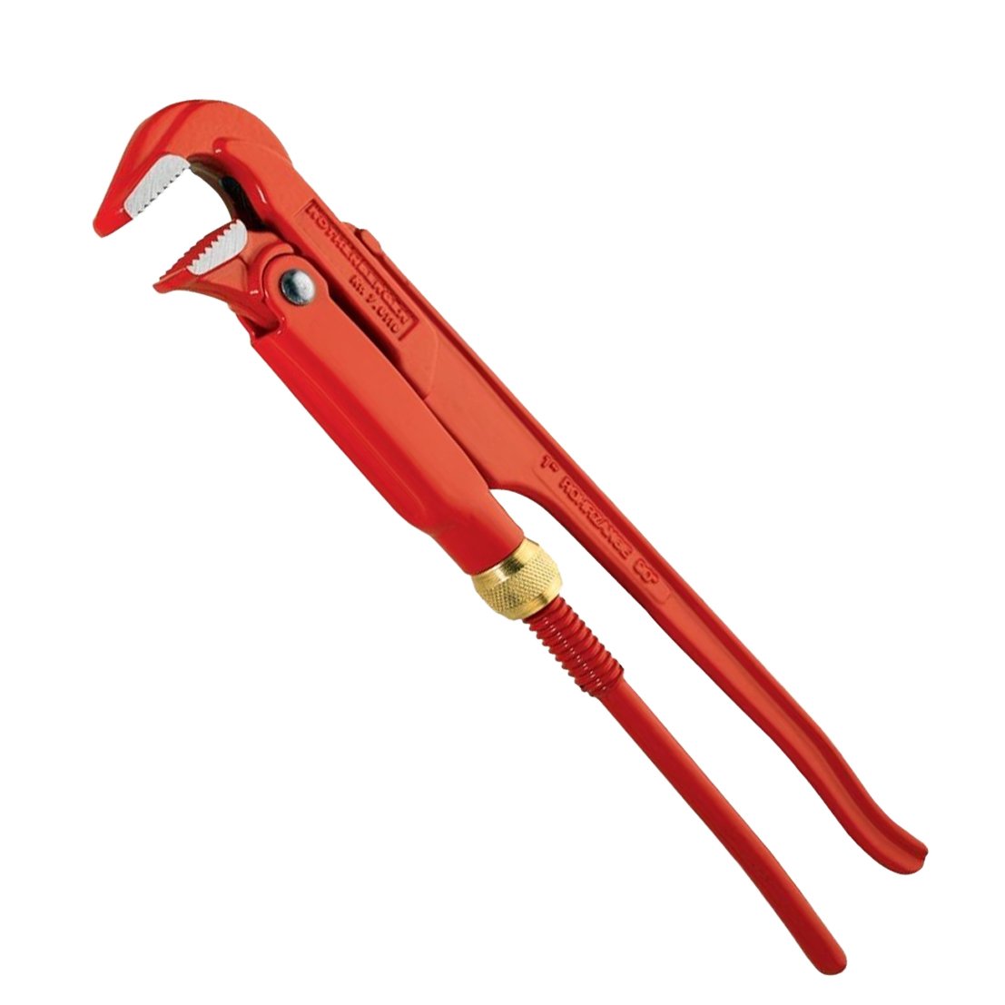 Rothenberger 70113 Pipe Wrench, Red, 90 Degree 3-Inch