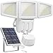 Upgrade Solar Lights Outdoor, Lovin Product Ultra Bright 182 LED Solar Motion Sensor Lights; Wide Angle Illumination/ 3 Adjustable Heads, Security Solar Wall Lights for Driveway, Deck