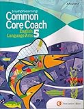 Paperback Common Core Coach English Language Arts Grade 5 Arizona Book