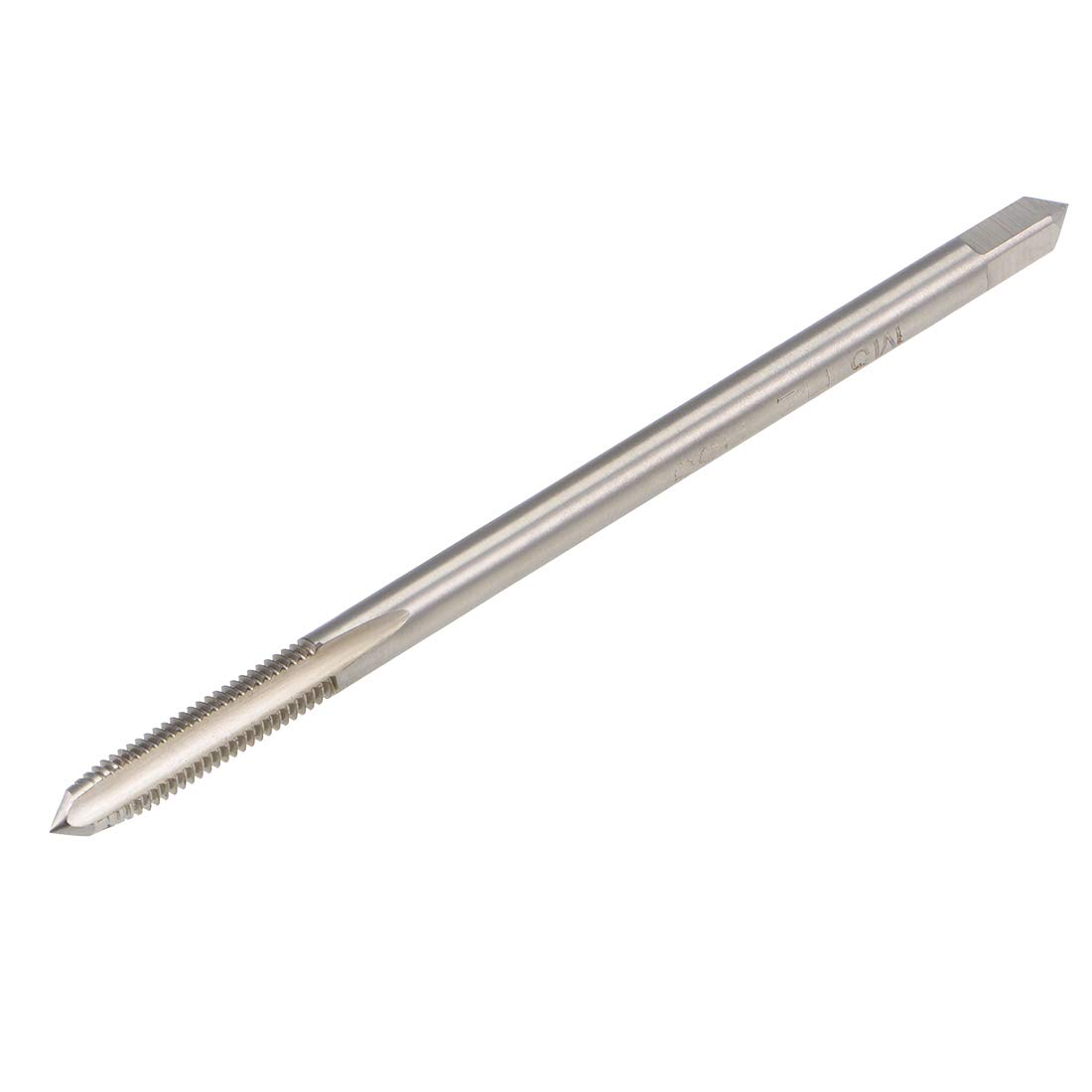 sourcing map Metric Thread Tap M5 x 0.8 H2 100mm Extra Long Straight Flute Screw Thread Milling Machine Taps Threading Tapping Repair Tool