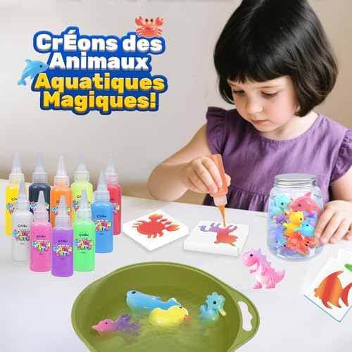 Aqua Gelz Set, Magique Activité Manuelle Enfant, Cadeau Fille Jouet