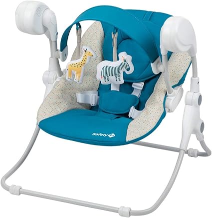Safety 1st Alceo Transat Bebe Musical 2 En 1 Balancelle Bebe Happy Day Amazon Fr Bebes Puericulture