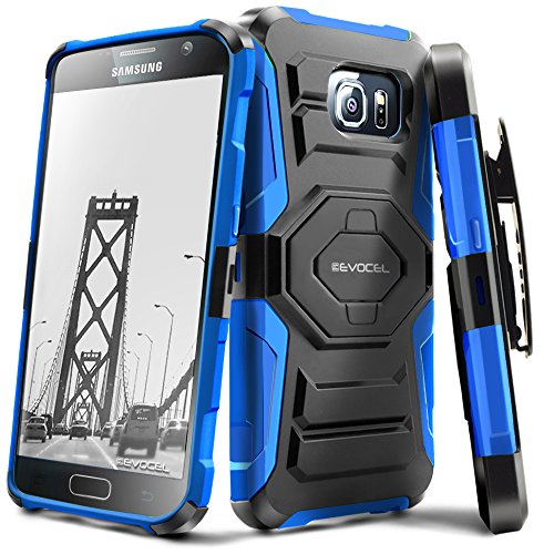 Evocel galaxy s7 [new generation] rugged holster dual l…