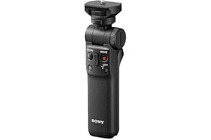 Sony Wireless Bluetooth Shooting Grip and Tripod for still and video, ideal for vlogging (GP-VPT2BT)