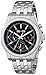 SO&CO New York Men's 5003.1 Monticello Quartz Chronograph Day and Date Black Dial Stainless Steel Link Bracelet Watch