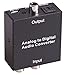 Tbridge Analog ( 3.5mm and R/L ) Audio to Digital ( Coaxial or Toslink ) Audio Converter Adapter