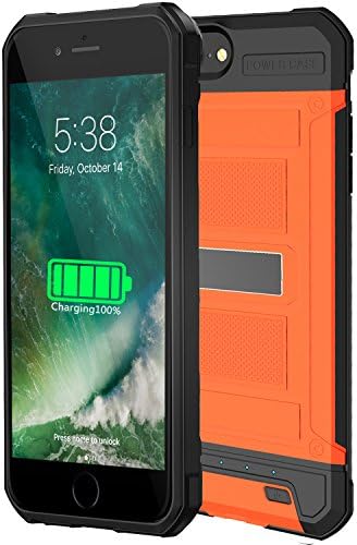 iPhone 8 Plus / 7 Plus / 6s Plus / 6 Plus Battery Case , Innovative Wireless 4200Mah Portable Cover Charger Power Bank Charging Case For iPhone Accessories With Ultra Protection