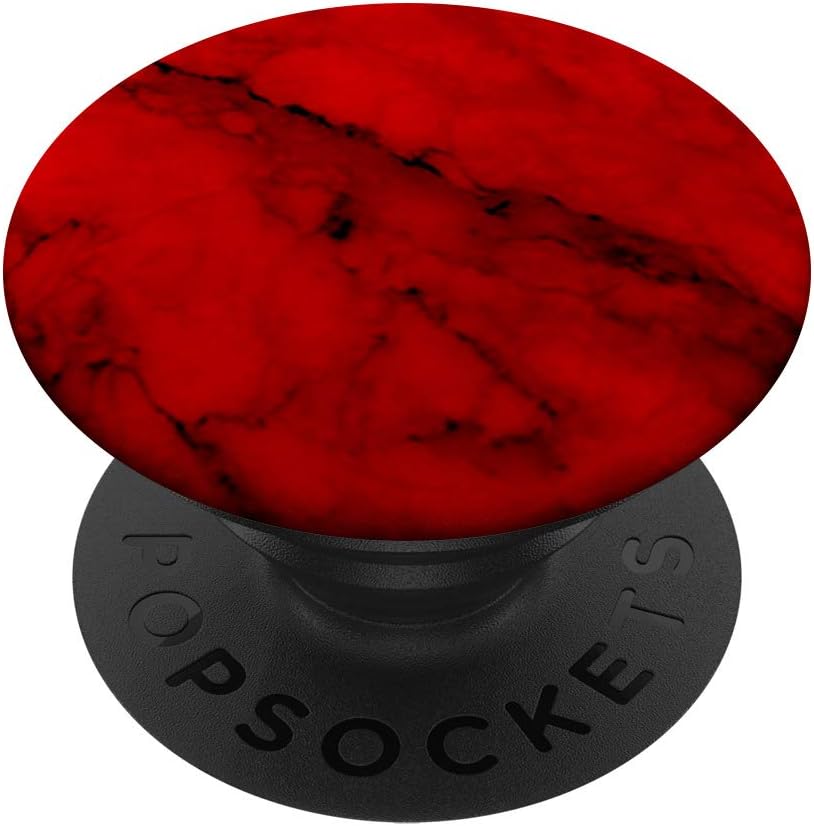 Deep Red Classy Design PopSockets PopGrip: Swappable Grip for Phones & Tablets