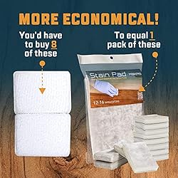 MāKRS Stain Pad, Cut-To-Size Pads 2-Pack Yields